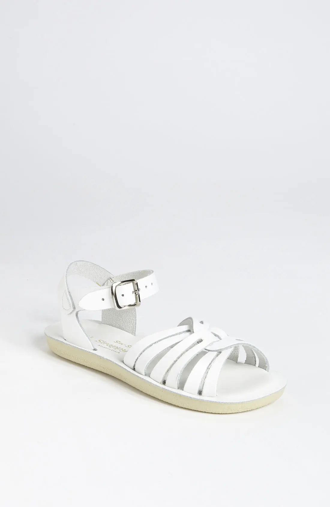 Toddler Girl's Salt Water Sandals By Hoy Strappy Sandal, Size 11 M - White | Nordstrom