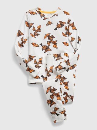 GapKids | National Geographic 100% Organic Cotton Butterfly PJ Set | Gap (US)