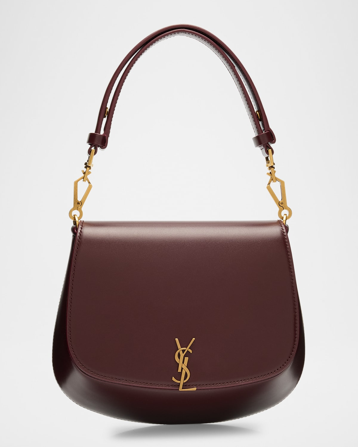 YSL Top-Handle Bag in Smooth Leather | Neiman Marcus
