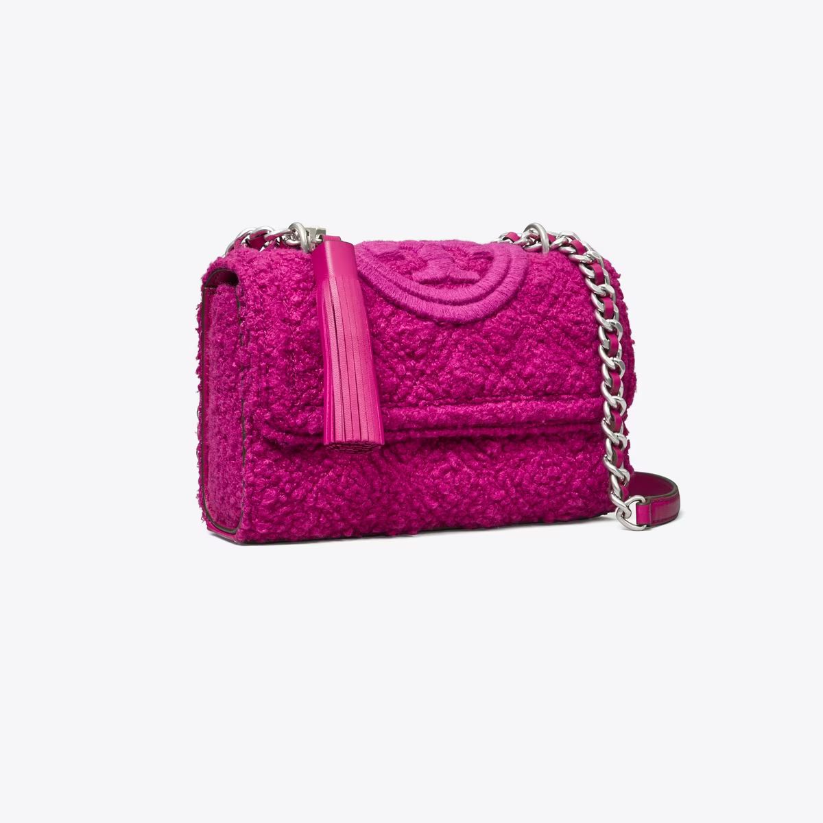 Small Fleming Bouclé Convertible Shoulder Bag: Women's Designer Shoulder Bags | Tory Burch | Tory Burch (US)