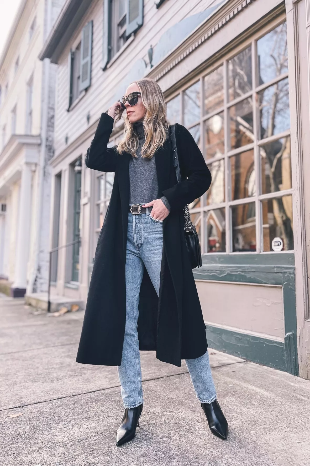 Poldo Long Belted Wool Coat curated on LTK Poldo Long Belted Wool Coat curated on LTK