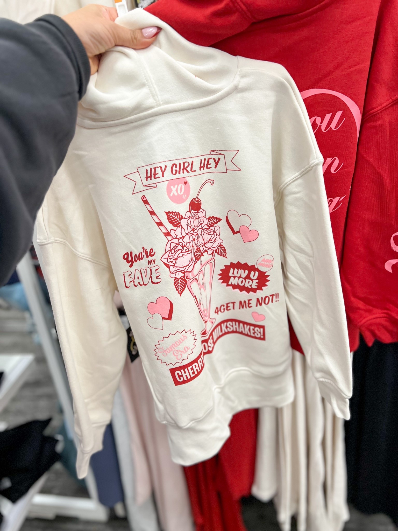 New girls Valentine’s Day hoodies! 

Target finds, new at Target, tween style, teen style 

#LTKKids