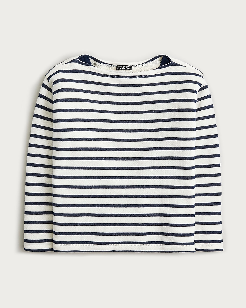 Heritage terry boatneck sweatshirt | J. Crew US