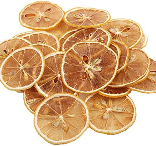 Dried Lemon Slices, Sun-Dried Fragrance Citrus Fruit Tea, Dehydrated Lemon Wheels, No Additive Fl... | Amazon (US)
