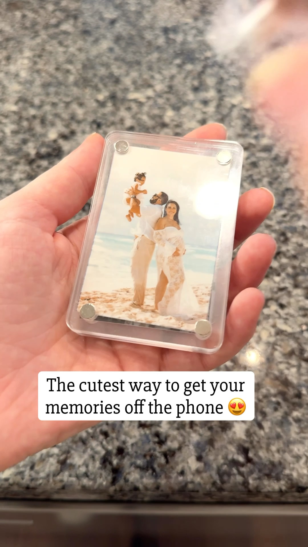These photo magnets are the perfect way to get your memories off your phone and you can switch them out whenever you want and they are less than $10! 


Gift ideas, sentimental gifts, gifts for mom, Mother’s Day gifts, Amazon finds, Amazon must haves, gifts for her, Amazon home finds, Amazon kitchen, Amazon kitchen finds, Mother’s Day gift, kitchen decor, photo magnets, family photo



#LTKHome