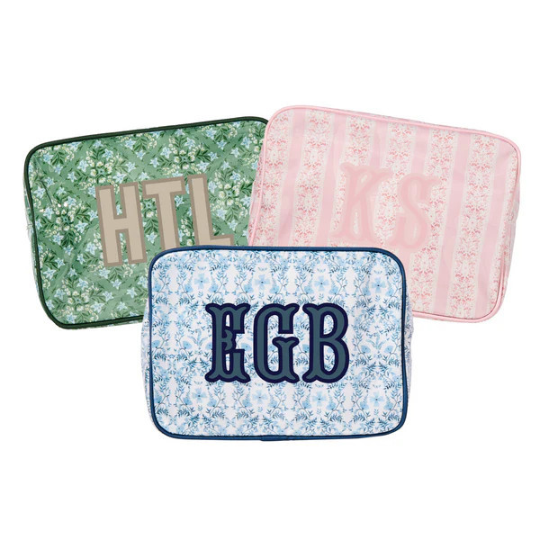 XL Clear Coated Pouch With Appliqué – Camilla Moss x SWP | Sprinkled With Pink