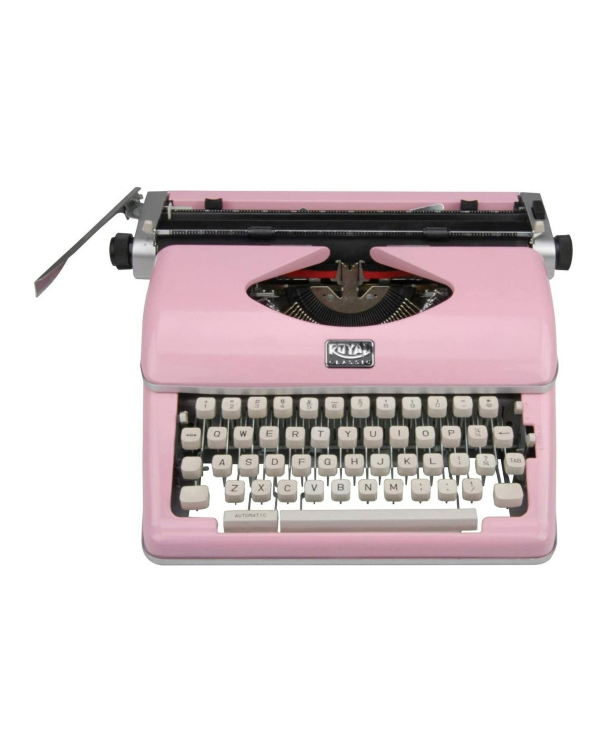 Royal Consumer Classic Retro Manual Typewriter (Pink) - Pink | Macy's
