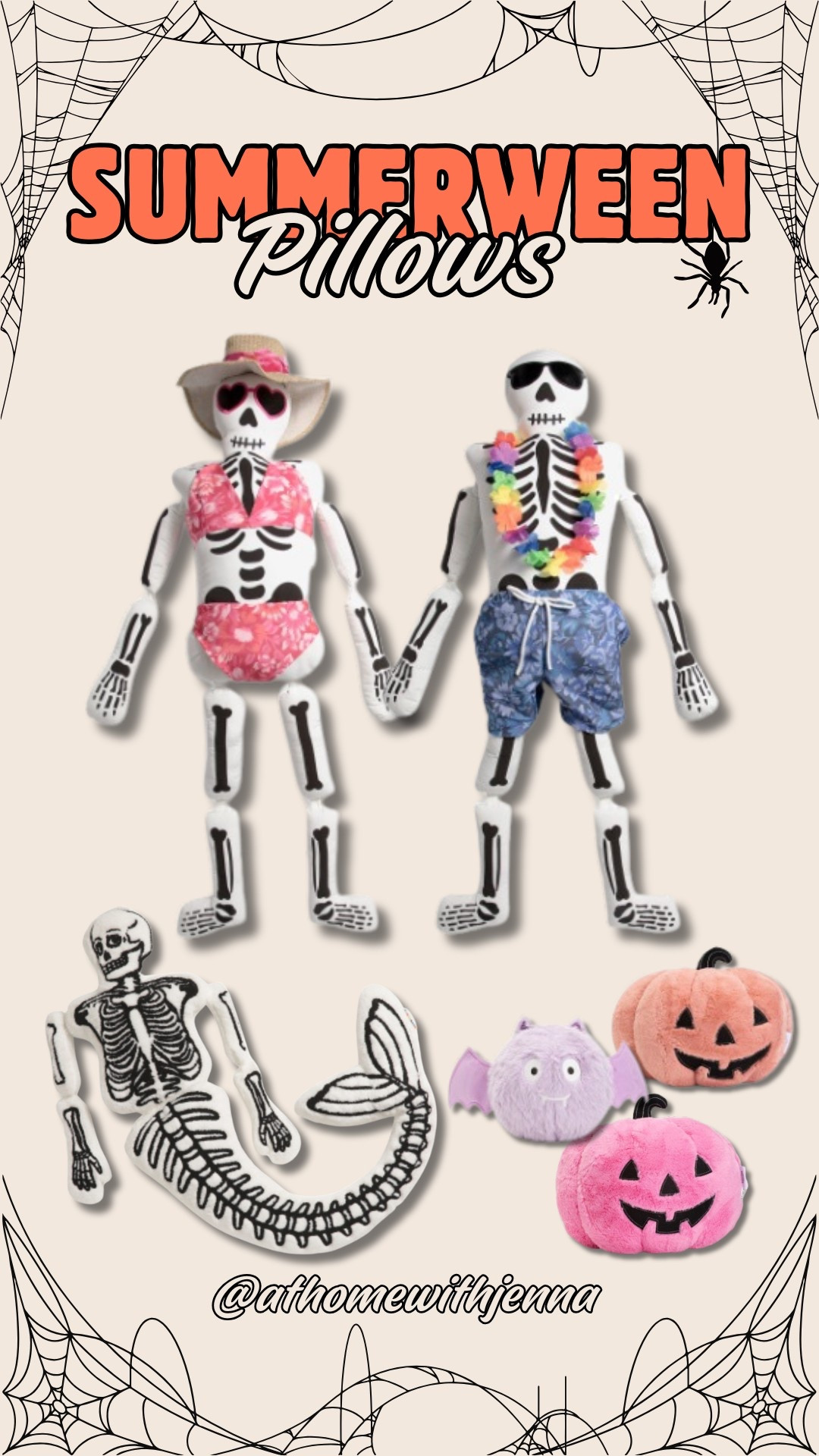 NEW Summerween throw pillows! 

#LTKSeasonal #LTKSummerEdit #LTKHome