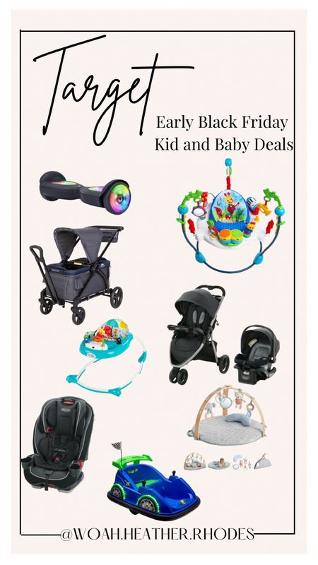 Target has lots of deals for kids and baby too!! Take advantage of early Black Friday items while they're still in stock  

#LTKsalealert #LTKCyberweek #LTKkids