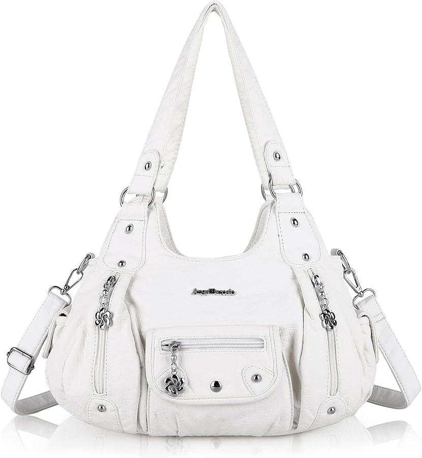 Angel Barcelo Purses for Women Soft PU Leather Shoulder Bag Crossbody Purse and Handbags | Amazon (US)