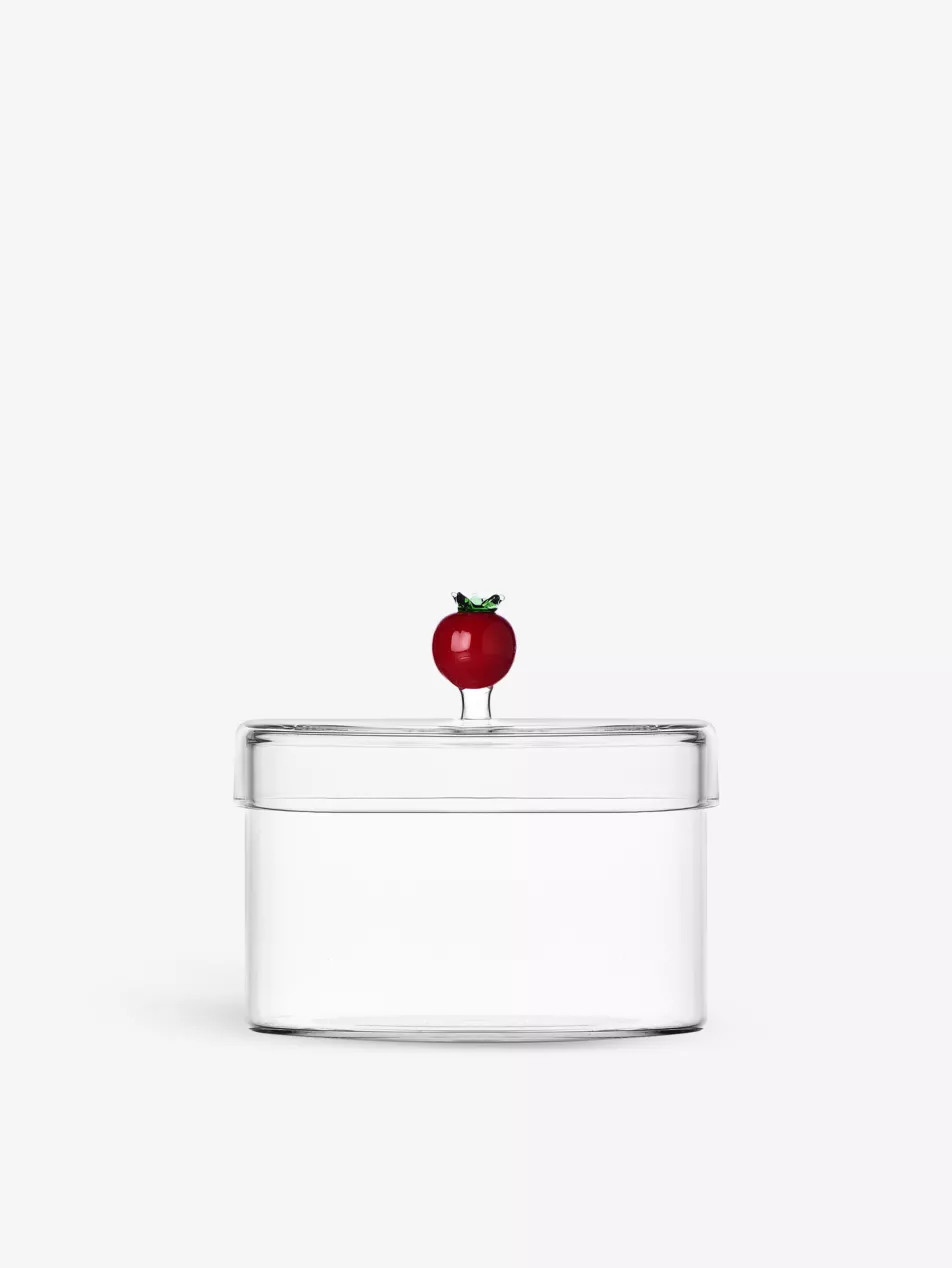 Vegetables Tomato borosilicate-glass box 8cm | Selfridges