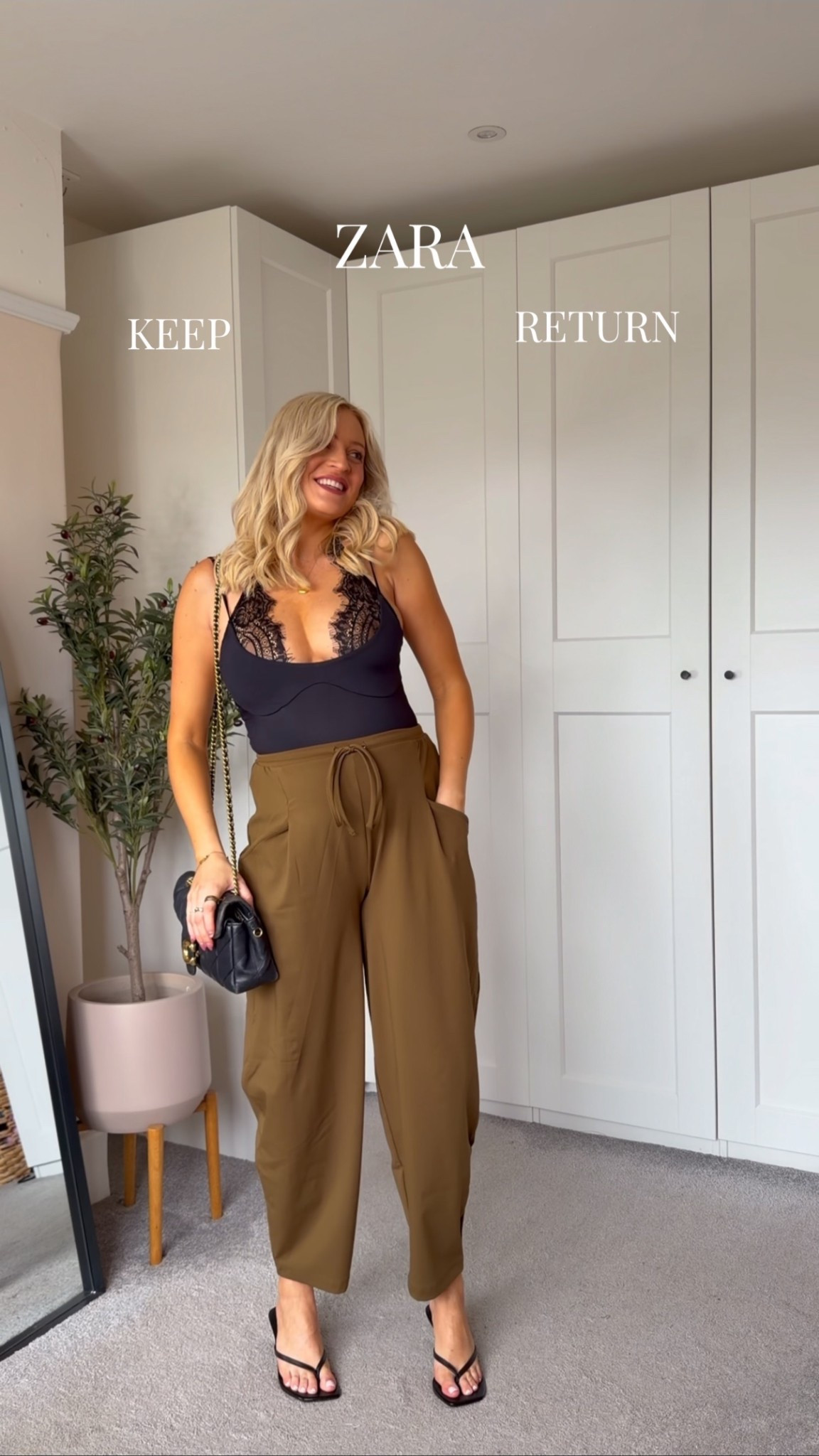 Zara date night look - wearing M in top and trousers (6 months pregnant) xx 

Date night outfit, Zara new in 

#LTKuk #LTKspring