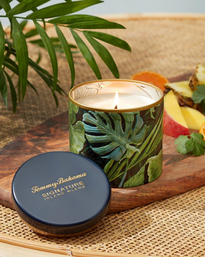 Island Blend 10.6-oz Villa Fronds Candle Tin | Tommy Bahama