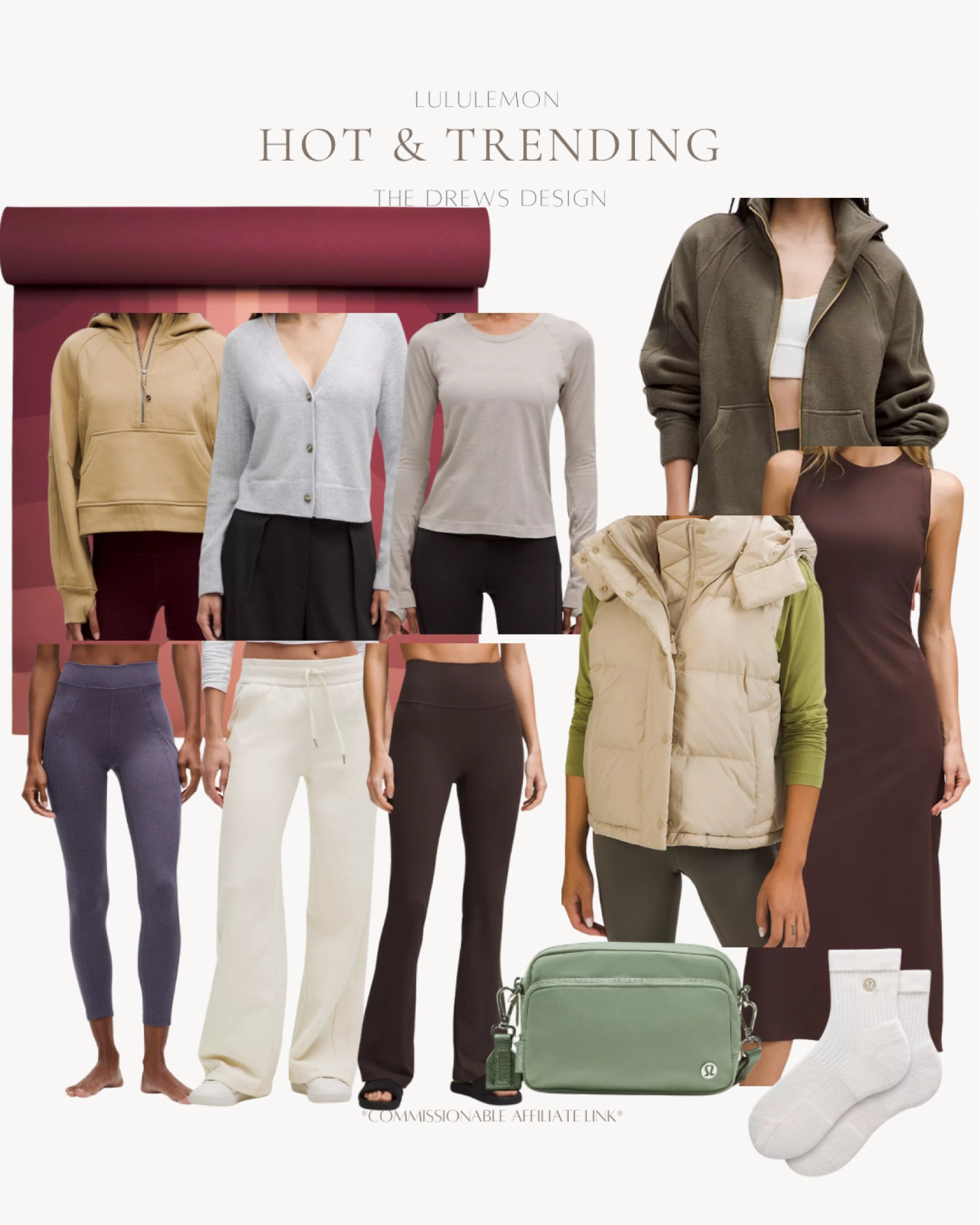 New and trending lululemon pieces that will be go to pieces this winter season!!

Activewear, women’s fashion, fitness, athletic clothing, gift ideas, MIL gifts, gifts for her, teen gifts, college girl gifts  

#LTKFitness #LTKGiftGuide #LTKSeasonal