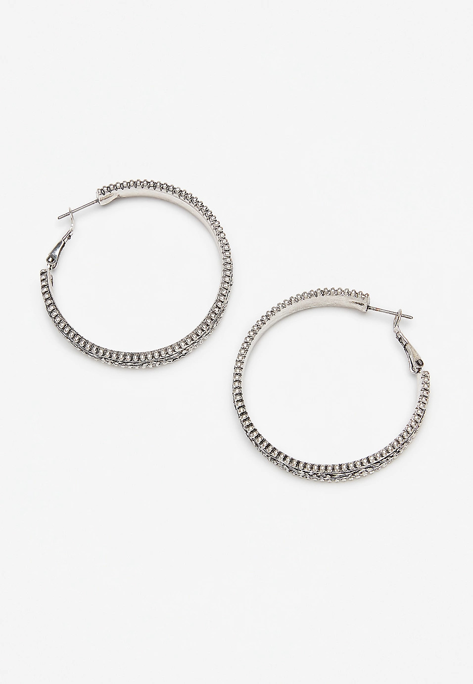 Silver Hoop Earrings | Maurices