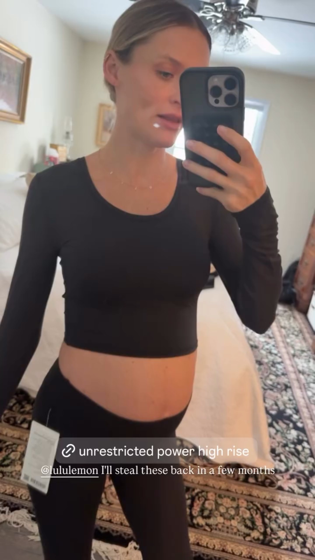 @lululemon new unrestricted cropped long sleeve and leggings! Love the fit and comes in grey too!

#LTKBump #LTKootd #LTKfitnessgoals