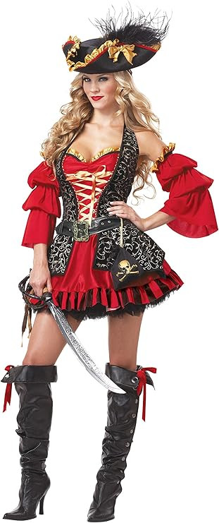 Sexy Spanish Pirate Costume | Amazon (US)