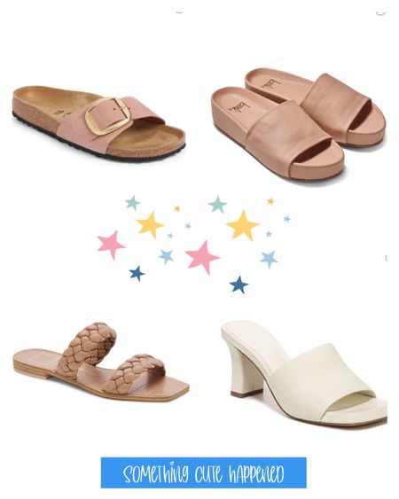 Spring shoes
Sandals
Slides
Birkenstocks 
Mules

#LTKshoecrush #LTKunder100 #LTKstyletip