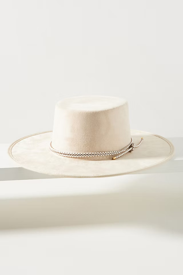 Braided Trimmed Boater | Anthropologie (US)