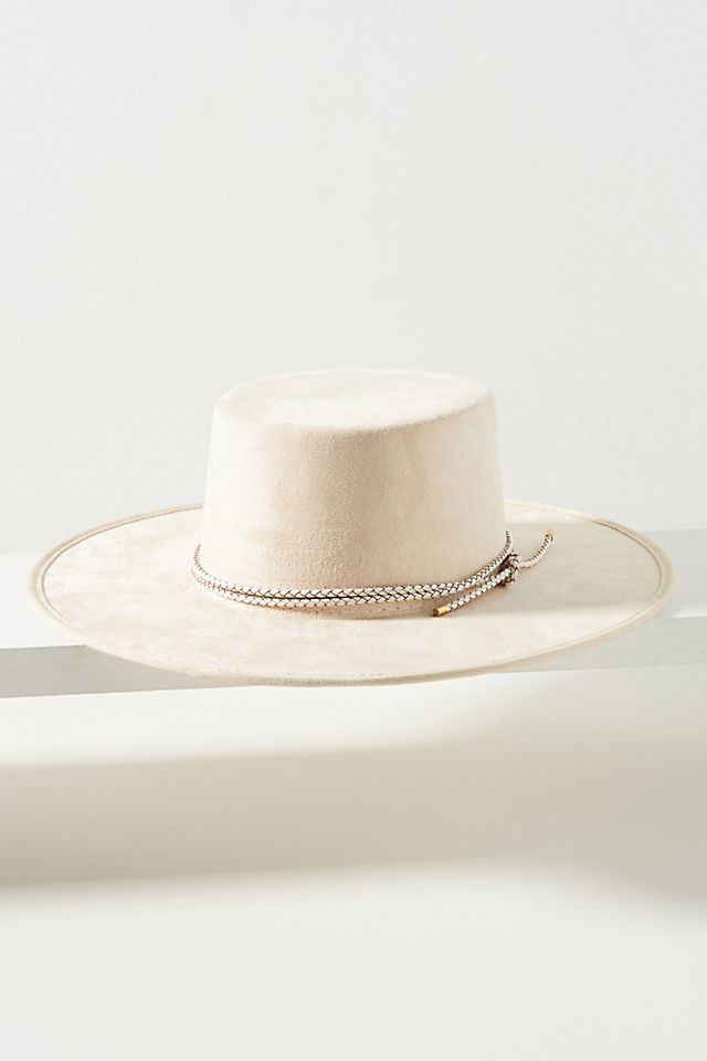 Braided Trimmed Boater | Anthropologie (US)