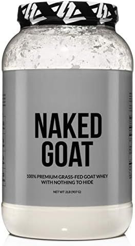 Naked Goat - 100% Pasture Fed Goat Whey Protein Powder from Small-Herd Wisconsin Dairies, 2lb Bul... | Amazon (US)