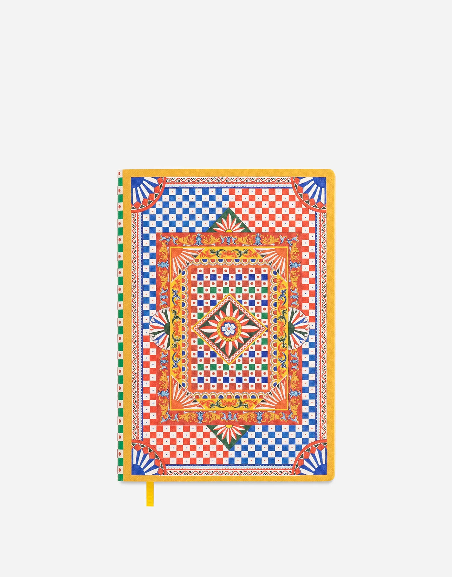 Medium Ruled Notebook Textile Cover | Dolce & Gabbana US