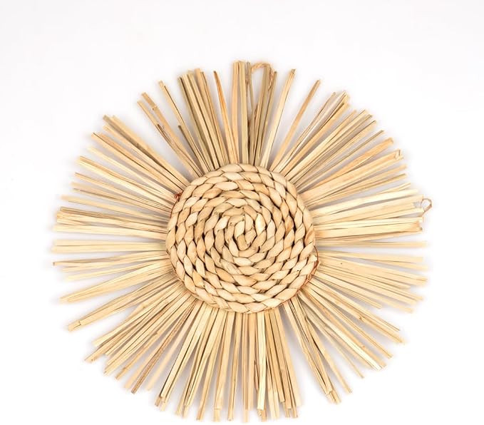 Craft County Hanging Wicker Wall Decoration – Add to Any Bedroom, Living, Sunroom – Available... | Amazon (US)