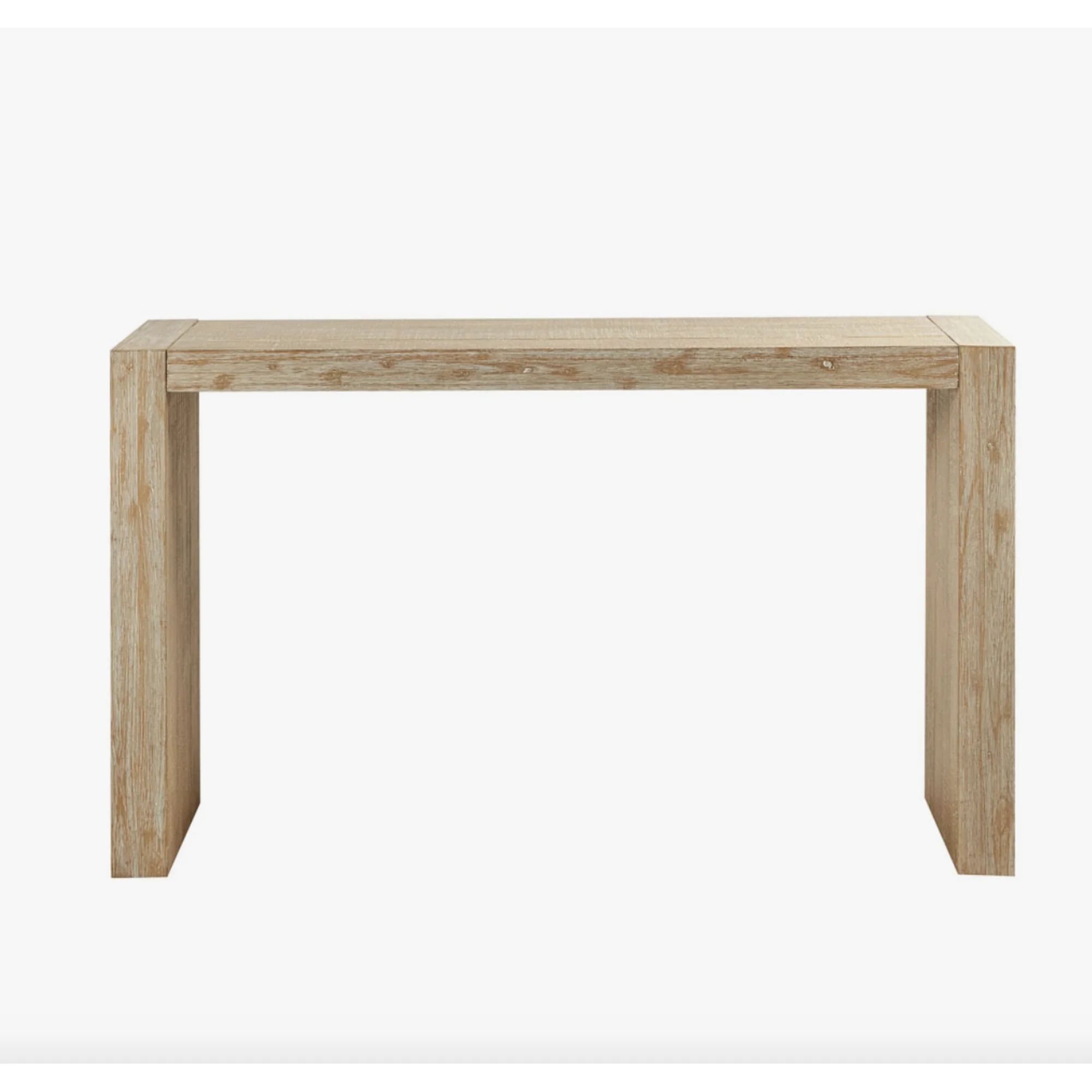 Reclaimed Farmhouse Natural Wood Console Table | Walmart (US)
