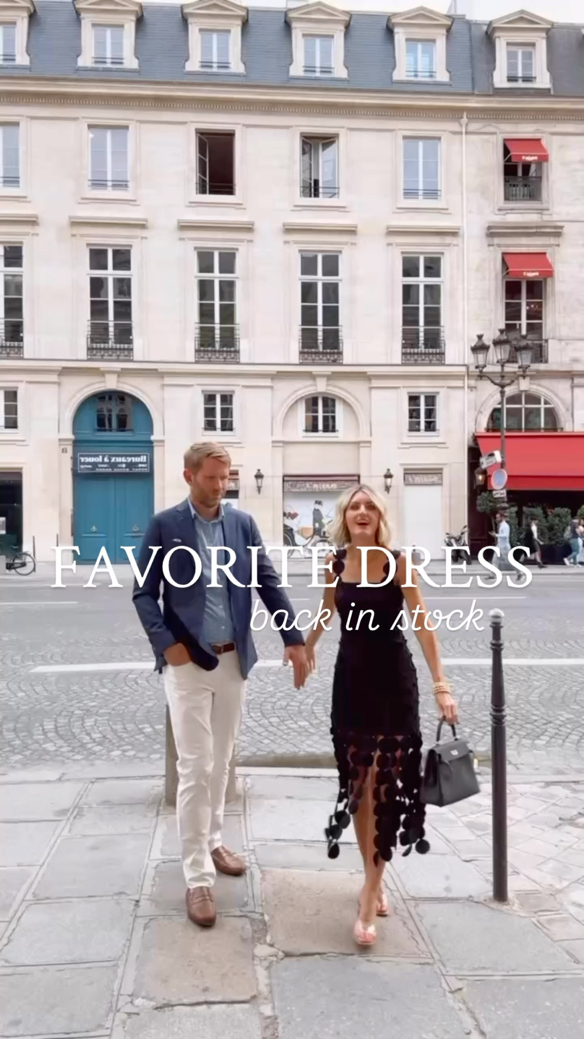 This dress is finally back in stock! 👏🏼 Wearing an XS! 

Loverly Grey, Paris outfit, date night, wedding guest dress, cocktail dress, black dress 

#LTKWedding #LTKStyleTip