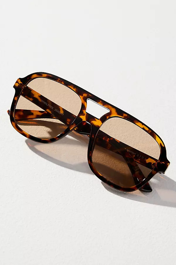 Whirlpool Aviator Sunglasses | Anthropologie (US)