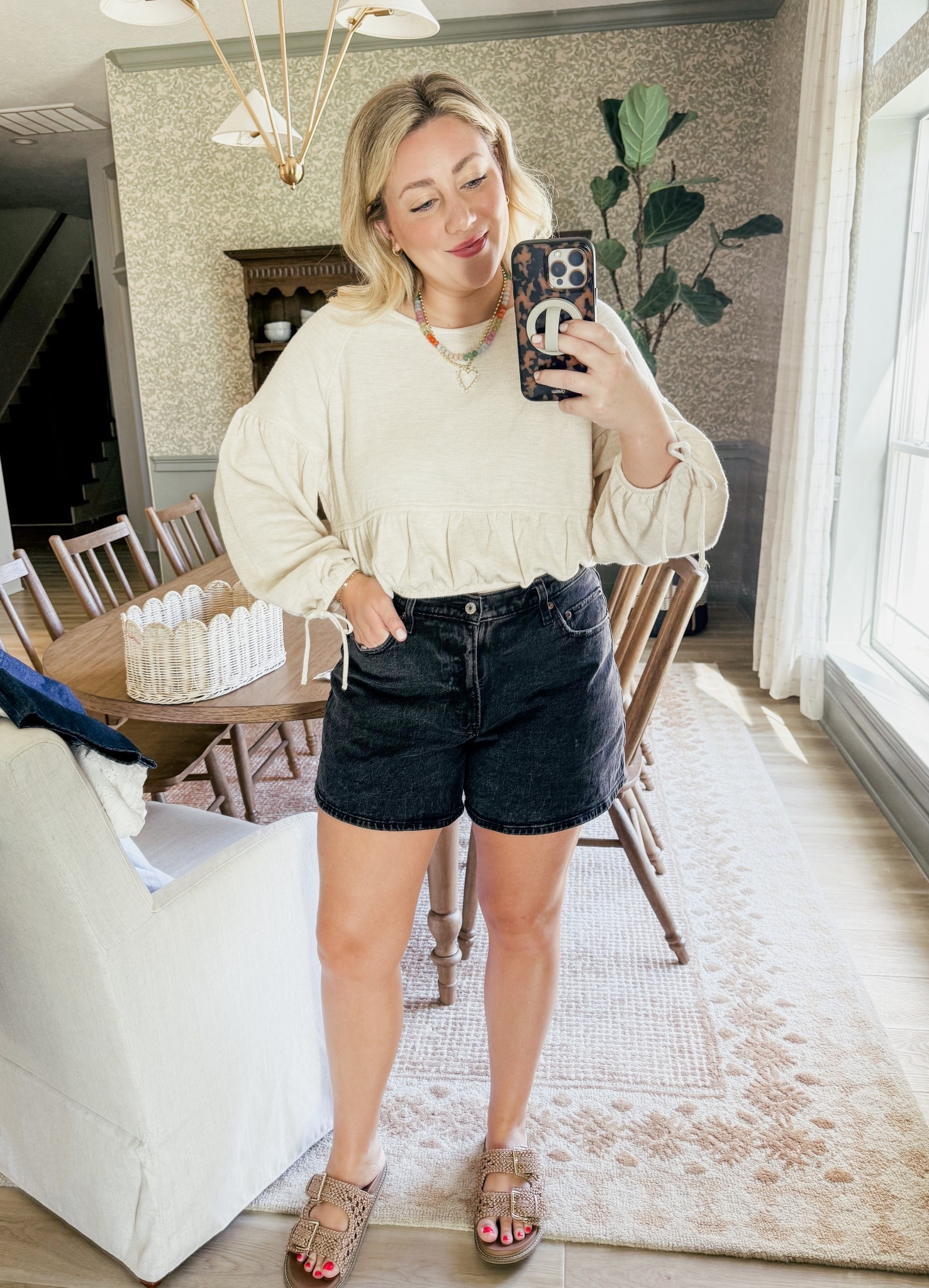 Loving today’s outfit! 

Medium sweatshirt
Shorts TTS !
Amazon necklaces! 

THEBLOOMINGNEST 

#LTKStyleTip #LTKMidsize #LTKFindsUnder50