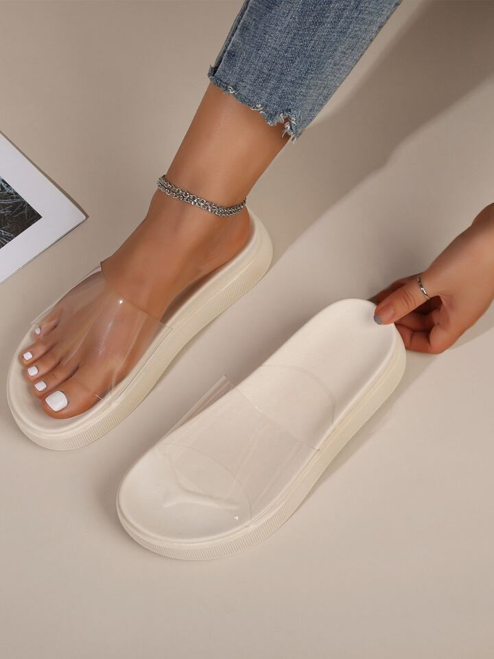 Clear Slide Sandals | SHEIN