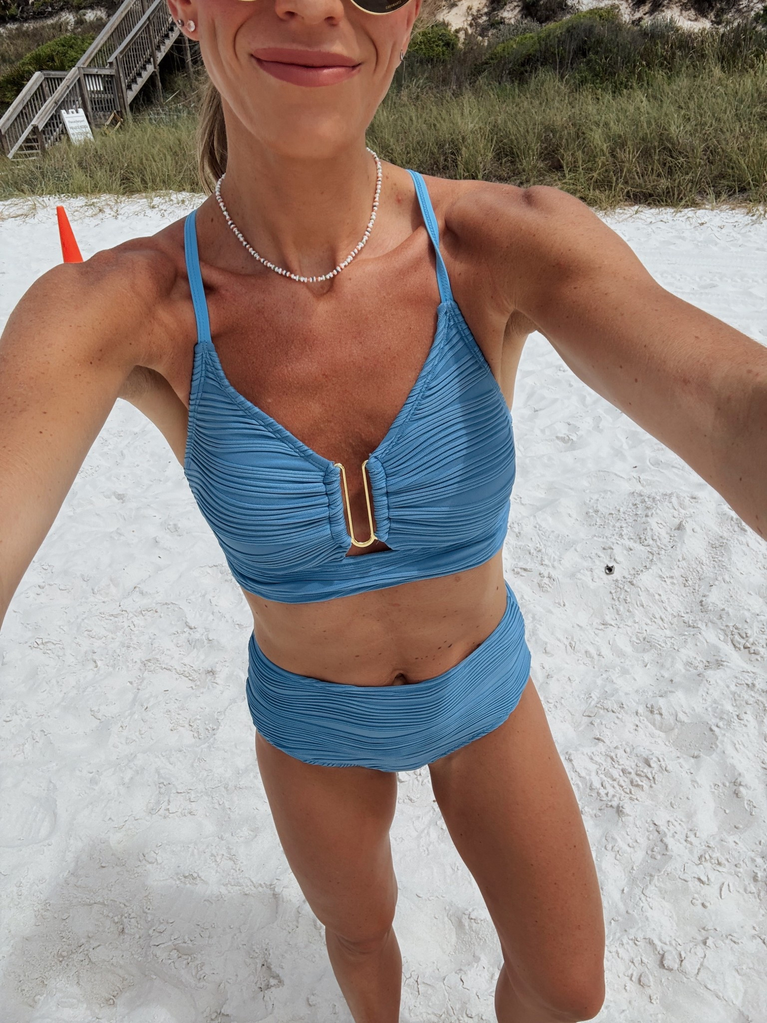 Amazon swimsuit find! Fully coverage and other color options 

Wearing my true size medium 



#LTKSwim