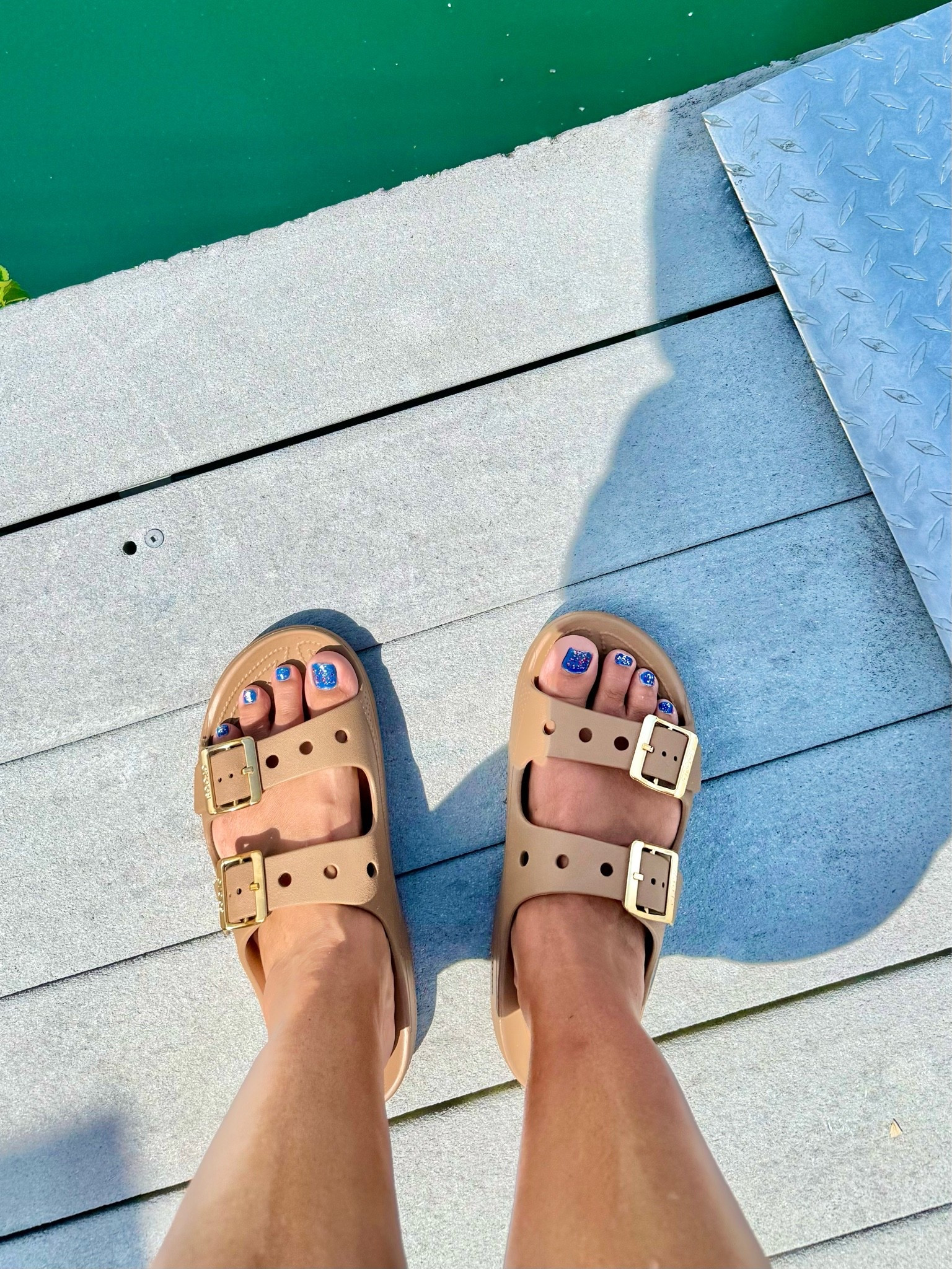 I paid full price for these and would 100% do it again 😂 Now I’m grabbing another pair in the lavender because apparently I have a new favorite sandal.

I walked 3 MILES in these the other day and didn’t even realize I wasn’t wearing sneakers. Baby was crying, so I had to get moving… iykyk 😂 And these kept up with me the whole time.

Now they’re marked down AND you can take an extra 25% off with code AUGExtra25, bringing them to about $25. 👀 

Crocs Saturday Metallic Buckle Sandals • comfortable walking sandals • summer sandals • lavender sandals • travel sandals • everyday sandals • mom shoes • Crocs sale 2026 n it a little. The personal story is the strongest part, and I’d make the deal feel more like a bonus instead of leading with it:

I paid full price for these and would 100% do it again 😂 Now I’m grabbing another pair in the lavender because apparently I have a new favorite sandal.

I walked 3 MILES in these the other day and didn’t even realize I wasn’t wearing sneakers. Baby was crying, so I had to get moving… iykyk 😂 And these kept up with me the whole time.

Now they’re marked down AND you can take an extra 25% off with code AUGExtra25, bringing them to about $25. 👀 Be sure to look around because there are SO many other awesome deals! 

Crocs Saturday Metallic Buckle Sandals • comfortable walking sandals • summer sandals • lavender sandals • travel sandals • everyday sandals • mom shoes • Crocs sale 2026

#LTKActive #LTKOver40 #LTKSaleAlert
