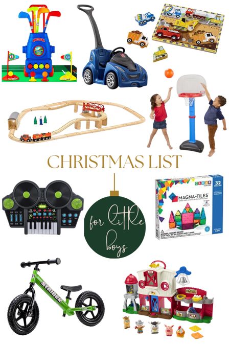 Gift guide for little boys! 

#LTKkids #LTKGiftGuide #LTKfamily