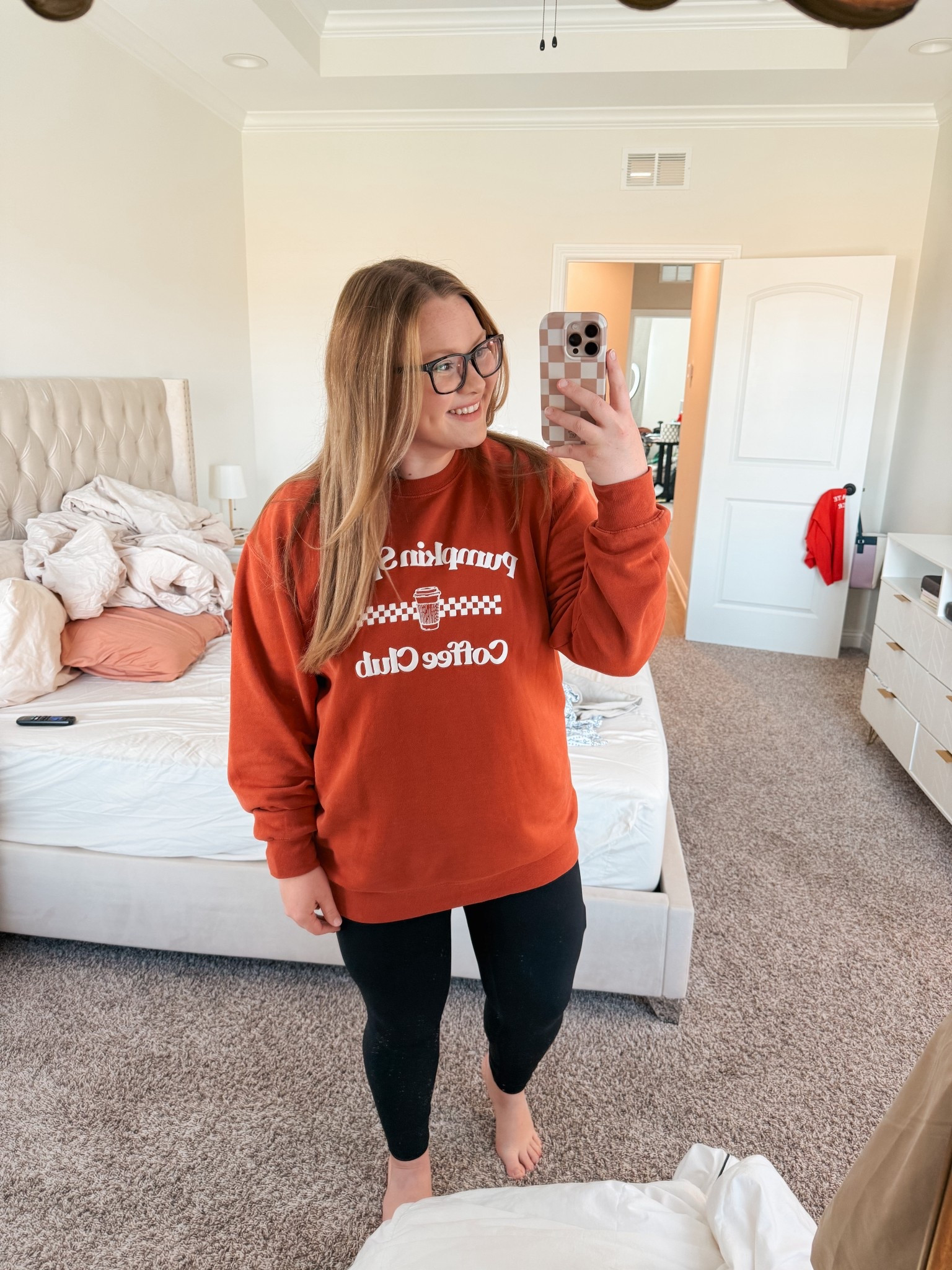 Pumpkin spice season is here 🤪

#LTKSeasonal #LTKMidsize #LTKSaleAlert