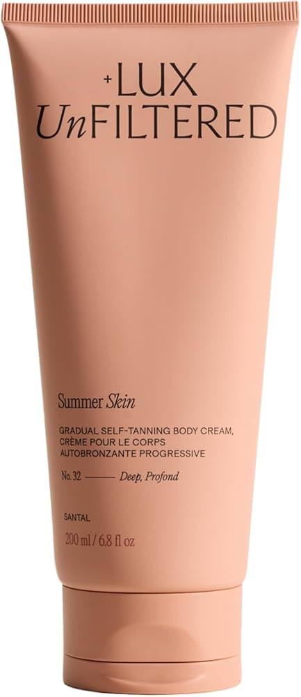 + Lux Unfiltered N\u00b032 Summer Skin Deep Gradual Self Tanner, Hydrating Self Tanning Lotion - ... | Amazon (US)