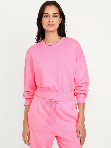 SoComfy Crop Sweatshirt | Old Navy (US)