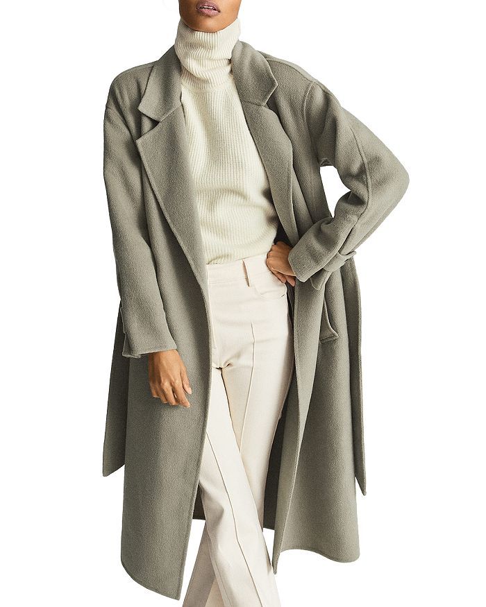 Olive Oversized Coat | Bloomingdale's (US)
