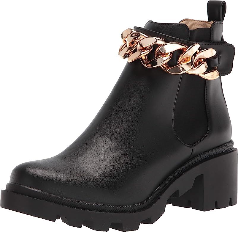 Amazon.com | Steve Madden Women's Amulet Ankle Boot, Black, 9.5 | Ankle & Bootie | Amazon (US)