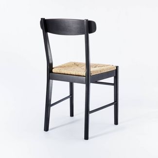 Logan Wood Dining Chair with Woven Seat - Threshold™ designed with Studio McGee | Target