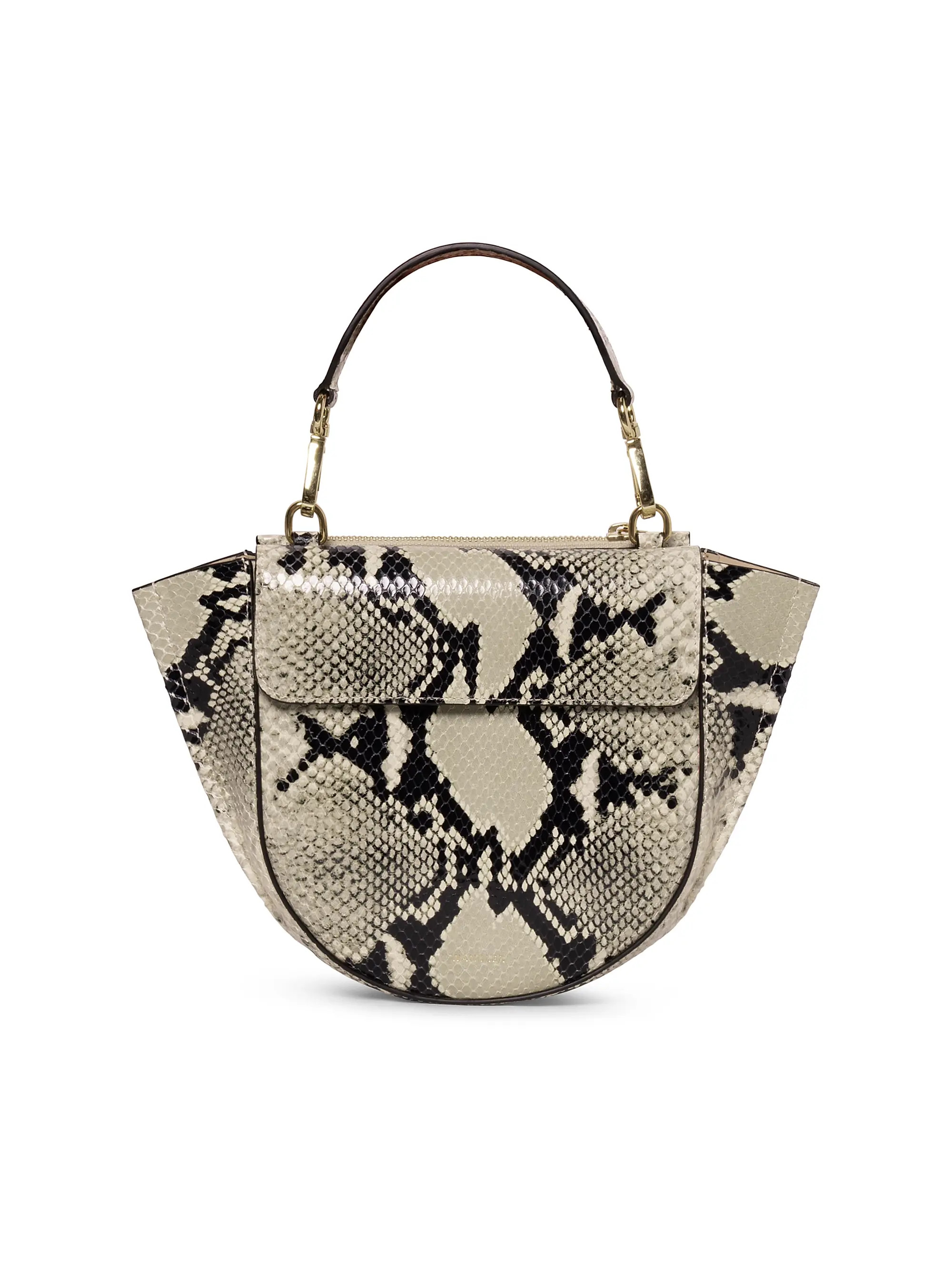 Wandler Mini Hortensia Python-Embossed-Leather Top Handle Bag | Saks Fifth Avenue | Saks Fifth Avenue