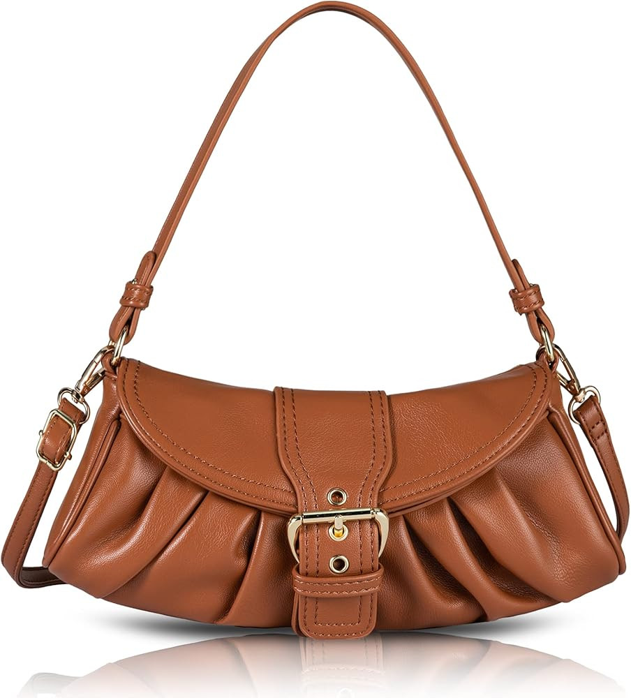 Montana West Cute Shoulder Hobo Bags for Women Trendy Mini Purses Leather Clutch Purse and Handba... | Amazon (US)