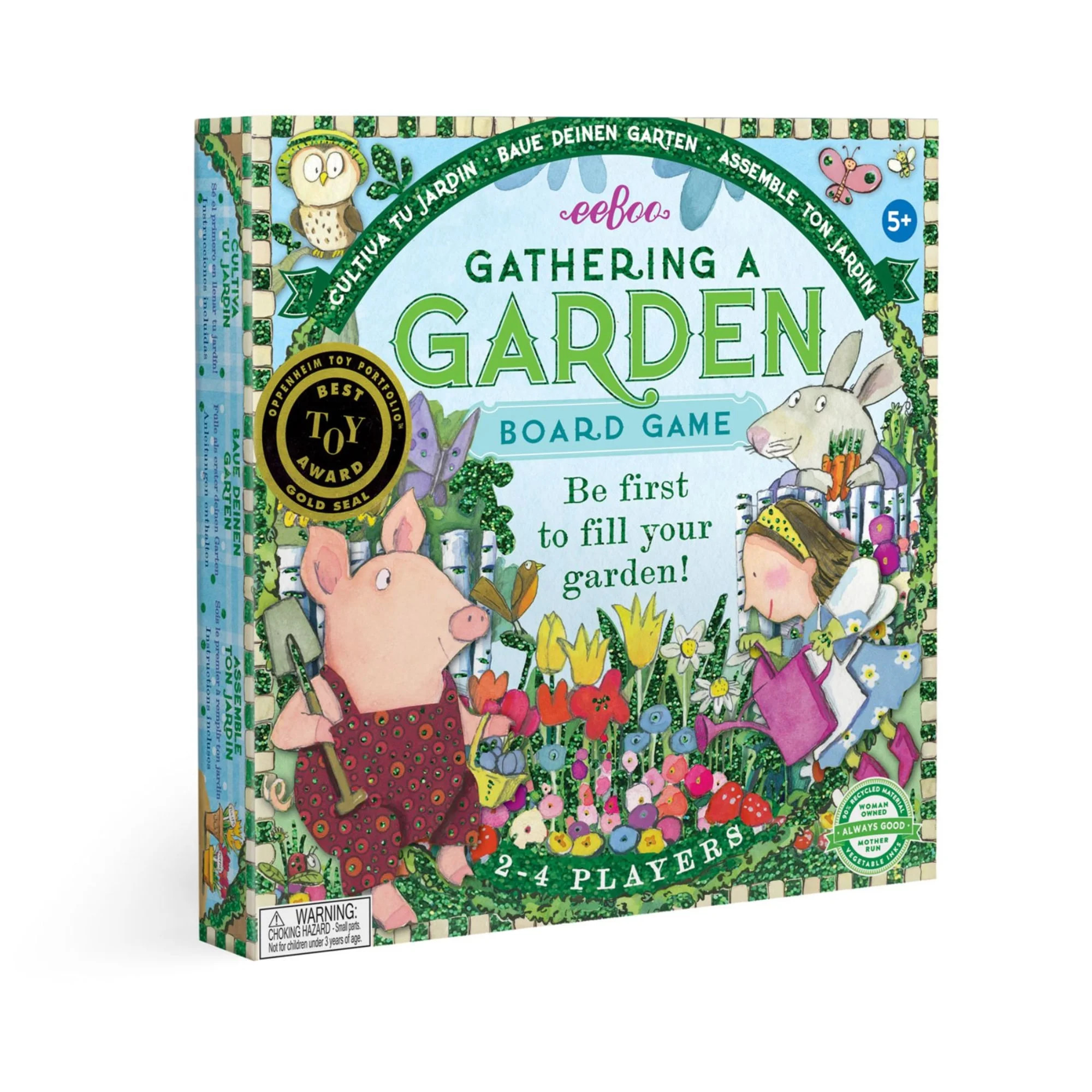 eeBoo Gathering a Garden Board Game | Walmart (US)