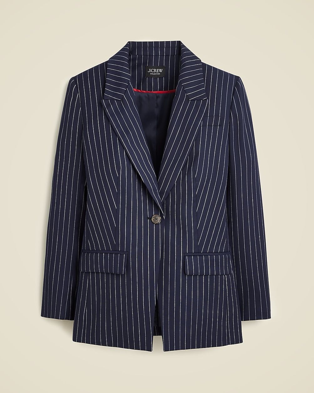 Collection Vivienne blazer in pinstripe Italian wool blend | J. Crew US