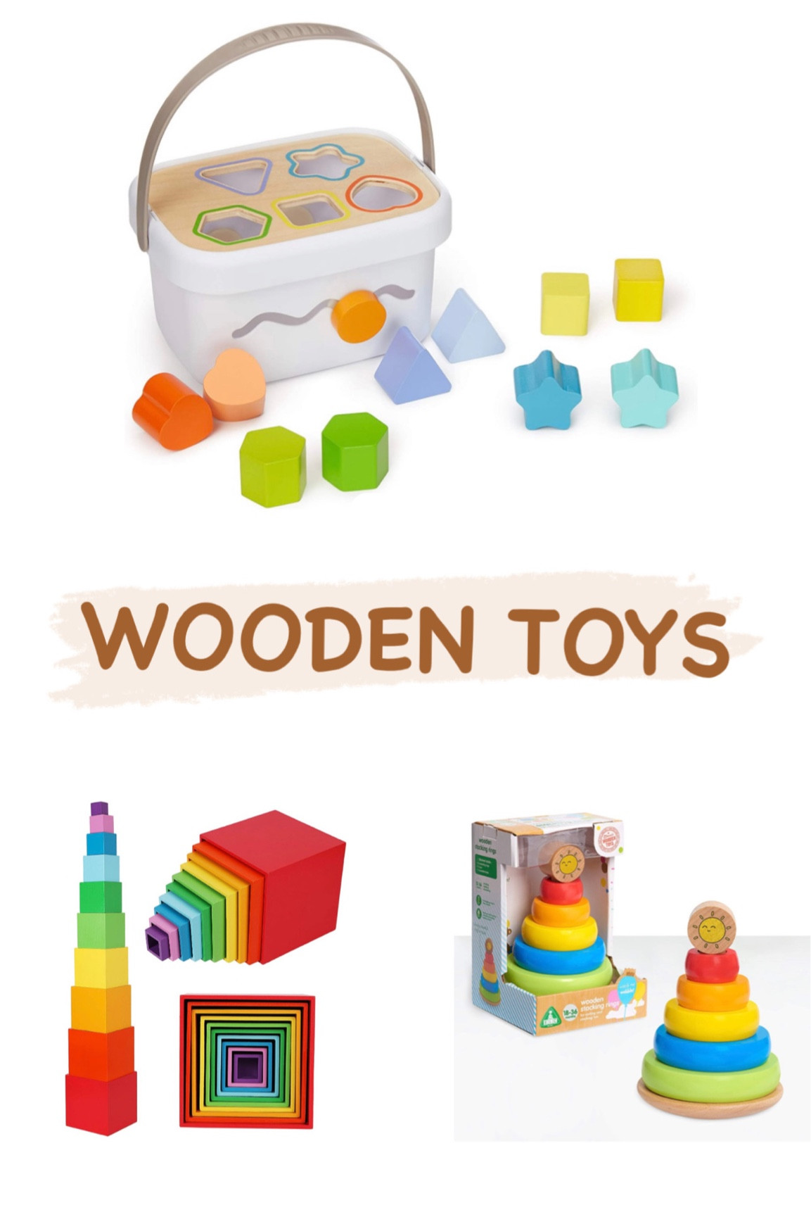 some of the classics but in wood 

#LTKGiftGuide #LTKkids #LTKbaby