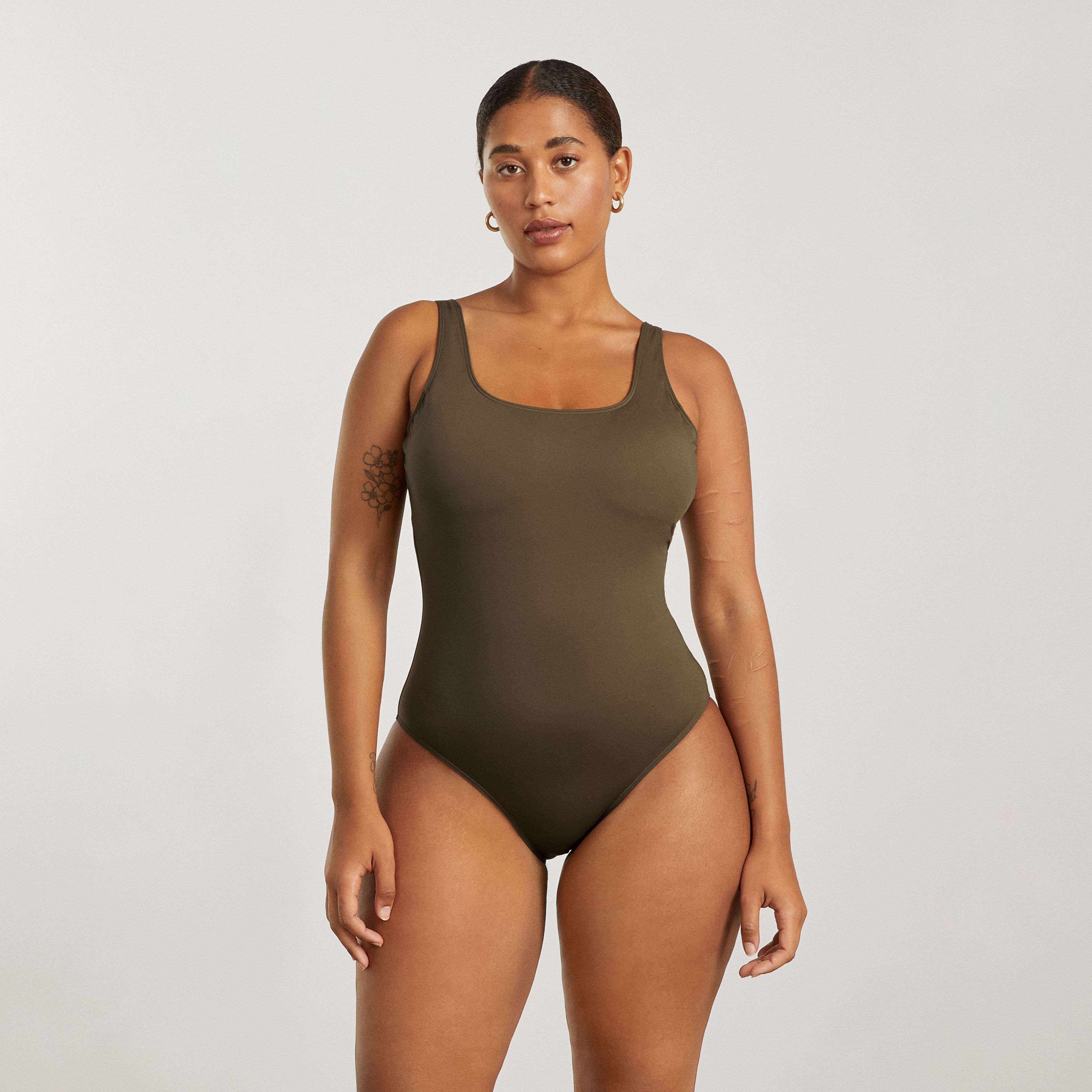 The Square-Neck One-Piece | Everlane