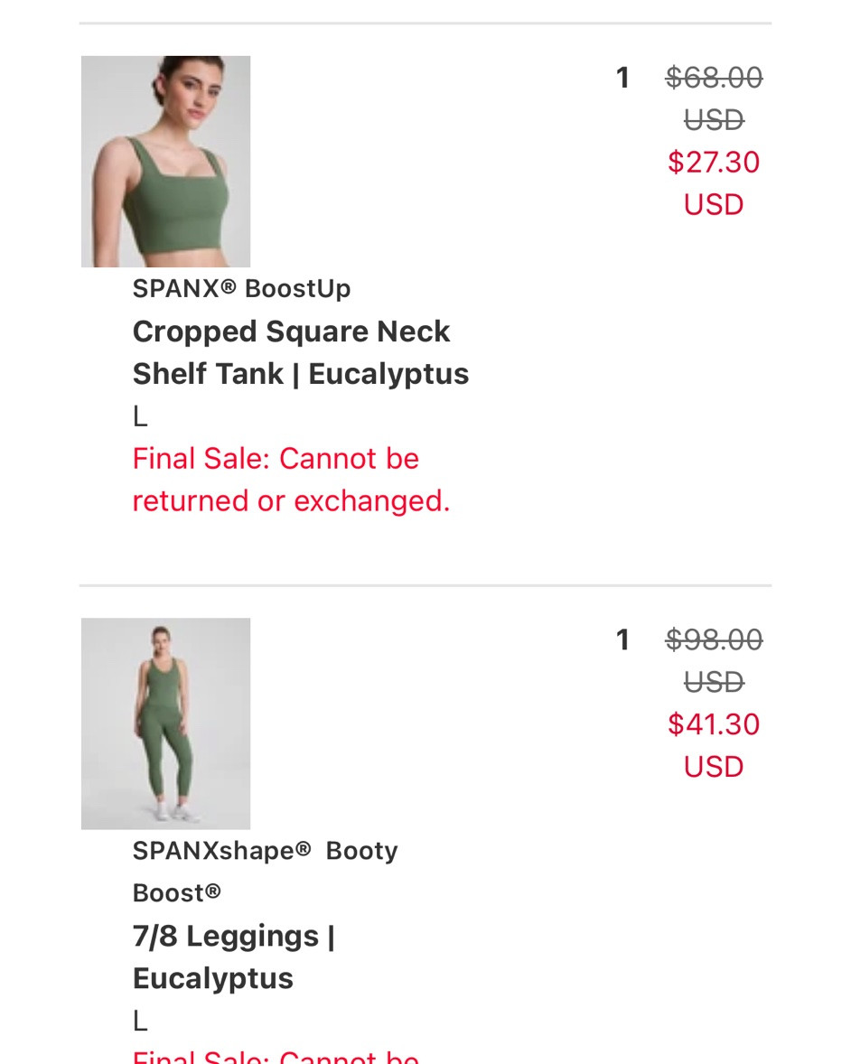 These Spanx prices are 🤯 so I finally had to try. Extra 30% off in cart! i grabbed a pair of booty boost leggings and the tummy compression ones.

#LTKSaleAlert #LTKselfcare #LTKMidsize