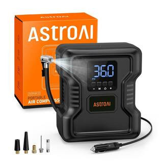 Portable Tire Inflator 150PSI 12V DC Air Compressor with Digital Pressure Gauge Air Pump Tire Pump Fast Inflation | The Home Depot