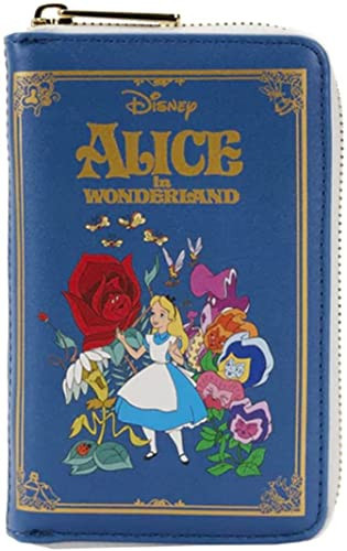 Loungefly Disney Alice in Wonderland Classic Book Zip Around Wallet | Amazon (US)